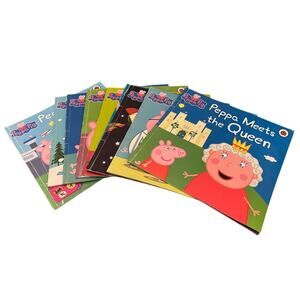 Peppa Pig Set of 9 Paperback Books Ladybird Books